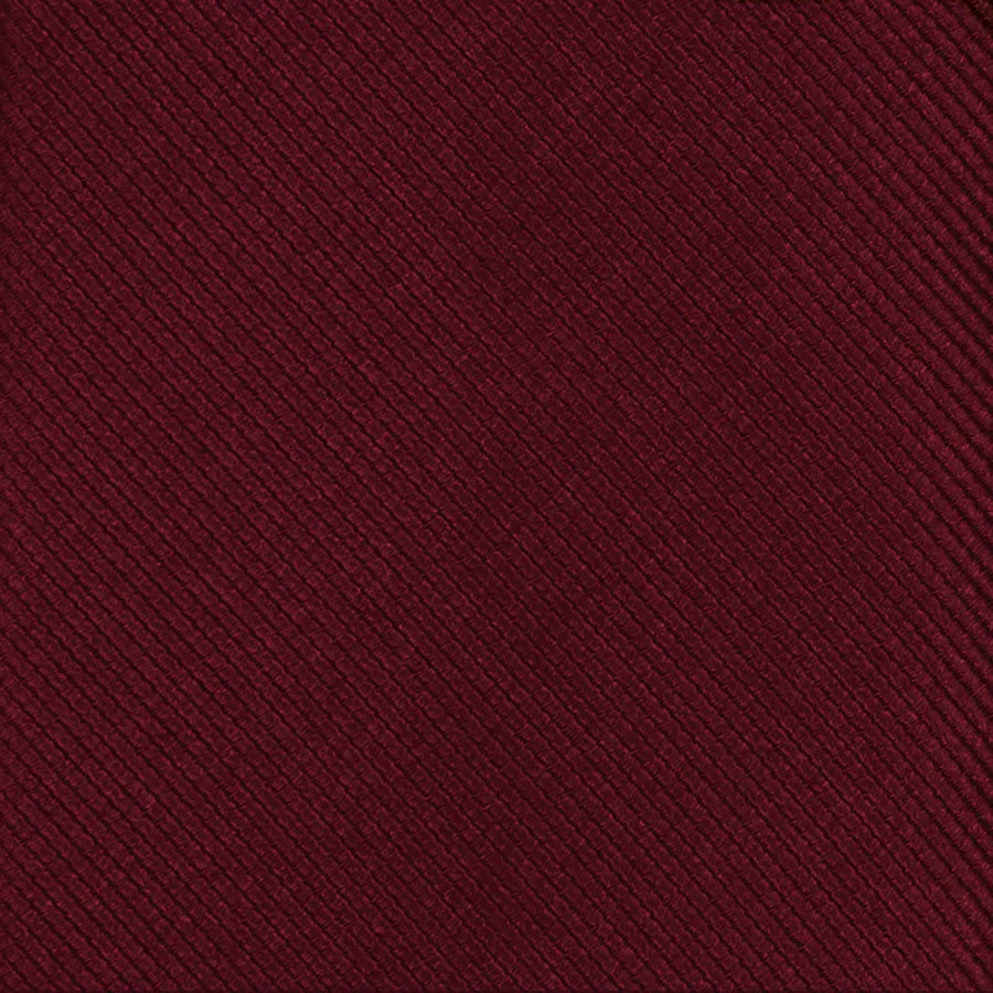 Grosgrain Solid Burgundy Tie