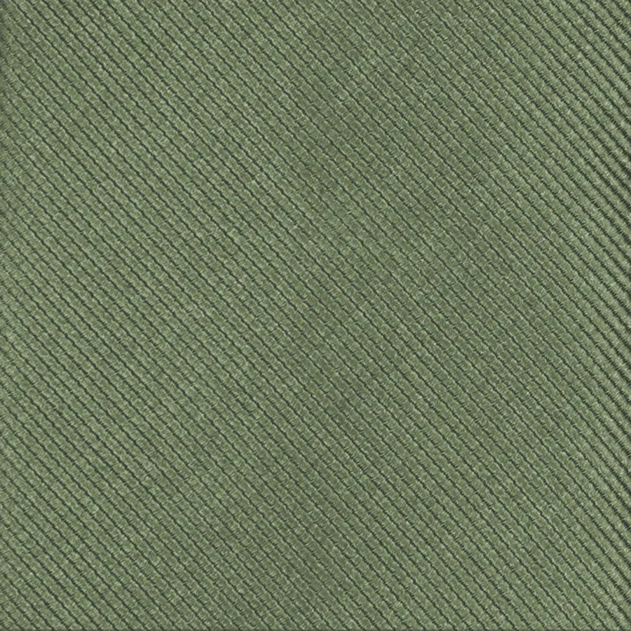 Grosgrain Solid Olive Tie